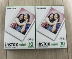 新品未使用チェキフィルム instax mini10枚×20箱 200枚分 instax mini チェキ フィルム 200枚(20枚入×10個セット) INSTAX