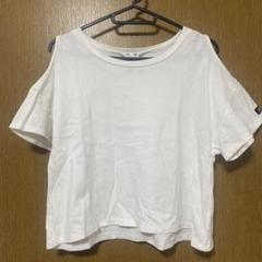 X-girl オフショルダー Tシャツ サイズ2 ホワイト