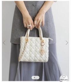 RANDA リボンブガッティバッグ アイボリー ivory リボンブガッティバッグRANDA公式サイト