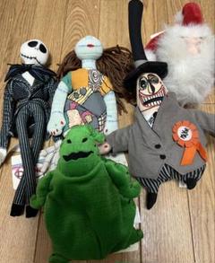 値下　ナイトメアビフォアクリスマス　ディズニー　ミニビーンズ　5体　ぬいぐるみ 再値下 ナイトメアビフォアクリスマス ディズニー ミニビーンズ