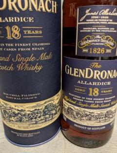 グレンドロナック18年ALLARDICE 2019年ボトリング グレンドロナック グレンドロナック 18年 アラダイス 700ml 46度
