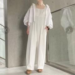 タグ付き✨23SS メゾンイエナ コンパクトツイルサロペット オールインワン38