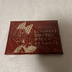 ディズニー ミニー トラベルポーチ ゼクシィ 付録