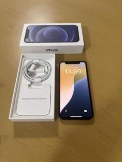 iPhone 12 64GB ブラック バッテリー100%交換品 バッテリー新品】iPhone12 128GB ブラック【SIMロック解除済み