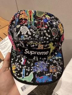 帽子 Supreme AOI Embroidered Camp Cap Black Buy Supreme AOI Embroidered Camp Cap Online - Waves Au