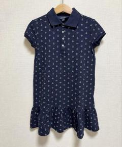POLO RALPH LAUREN フリルワンピース 紺6才用