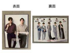 中島健人さんと平野紫耀さん&Lilかんさいのポスター(切り取り)
