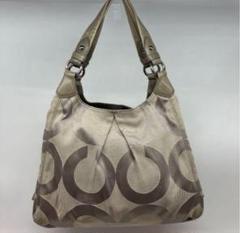 AS7001 COACH シグネチャー ハンドバッグ 3コンパートメント