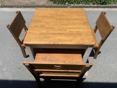 職人手作りダイニングテーブルセット