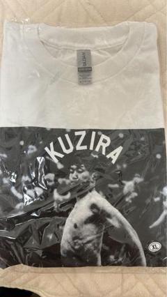 KUZIRA LOGO TEE ロゴ Tシャツ ホワイト Lサイズ 白 ピザ KUZIRA LOGO TEE ロゴ Tシャツ ホワイト Lサイズ 白 ピザ