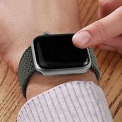 Apple Watch バンド 38/40/41 135mm ループ レイクグレ