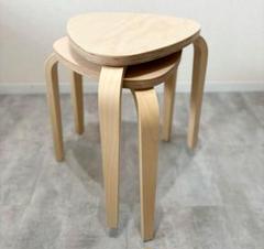 IKEA KYRRE シルレ スツール 2脚セット