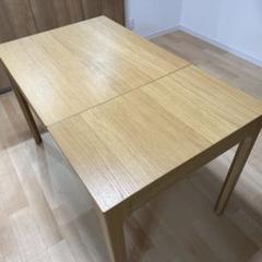 EKEDALEN エーケダーレン , オーク, 80/120x70cm Amazon｜IKEA EKEDALEN 伸縮テーブル 80/120x70cm オーク