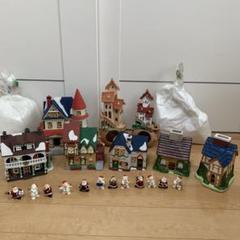 クリスマス 陶器製ミニチュア村 Vintage Home Town America Collection Ceramic Christmas