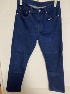 【値下可・美品】無印　デニム　ストレッチデニムスリムパンツ　ブルー　ジーンズ