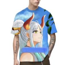 ワンピース ヤマト Tシャツsize3XL ブルー 未使用