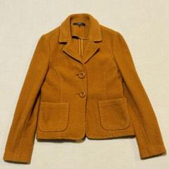 MAX MARA マックスマーラ ニット テーラードジャケット オレンジ
