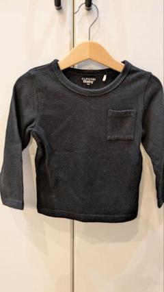 CLOSHI ブラック 長袖Tシャツ 100