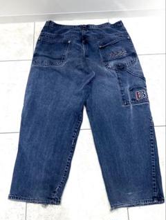 FUBU フブ 超極太 バギーデニムパンツ ワッペン W40 チカーノ B系 FUBU フブ 極太 ペインターデニムパンツ バギーパンツ | Pay ID