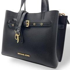 【極美品】MICHAEL KORS EMILIA 2way トートバッグ 黒 極美品】MICHAEL KORS EMILIA 2way トートバッグ 黒 - メルカリ