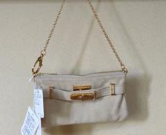 【新品・未使用】sita parantica / ヌバックチェーンクラッチ ヌバックチェーンクラッチ☆SITA PARANTICAシータパランティカ