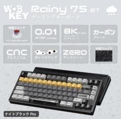 【新品未開封】Rainy75 RT Pro シルバー 12時間以内発送 新品未開封】Rainy75 RT Pro シルバー 12時間以内発送｜Yahoo