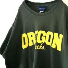 MVスポーツ オレゴン Ducks Tシャツ L グリーン 緑 古着