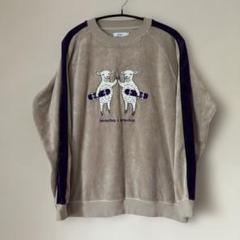 【SALE】グラニフ　ラムチョップスケート ベロアスウェット　M