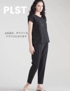 お値下げ‼️新品未使用☆PLST 2wayストレッチVネックブラウスのサムネイル