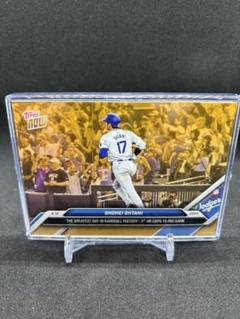 大谷翔平 Topps Now ボーナスカード 1試合3HR 50-50 達成試合のサムネイル