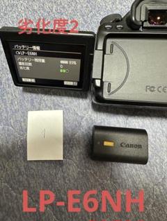 キヤノン 純正品 バッテリーパック LP-E6NH【劣化度2】 キヤノン 純正品 バッテリーパック LP-E6NH【劣化度2】