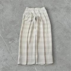 90s 00s 3tuck ワイド スラックス チェック ヴィンテージ レトロ