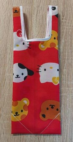 ♡エコバッグ♡《コンビニ用SSサイズ》キティーちゃんです