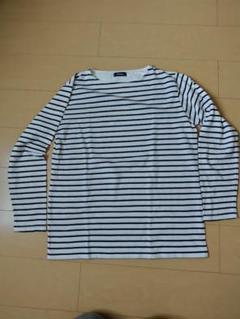 Navy ストライプ Tシャツ XL