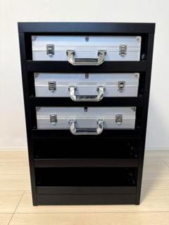 トイガー　CEO ストレージ5個＋キャビネットセット Amazon | TOYGER CEO Storage カード5000枚以上 収納可能 アルミ