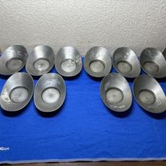 くろ猫様 專用 乾茂號造　小判形　錫製 茶托　10枚 くろ猫様 專用 乾茂號造 小判形 錫製 茶托 10枚 - メルカリ