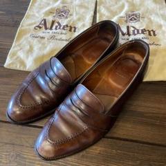 Alden(オールデン)ローファー 7 1/2D ライトブラウン 686 Alden(オールデン)ローファー 7 1/2D ライトブラウン 686