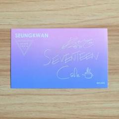 SEVENTEEN スングァン 直筆サイン入り トレカ 2025年最新】seventeen サイン 入りの人気アイテム - メルカリ