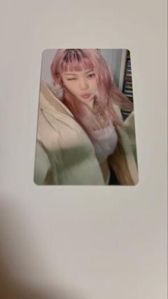 EASY weverse レア　チェウォン LE SSERAFIM CHAEWON EASY JAPAN Weverse UMS Lucky Draw POB