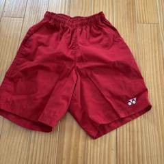 YONEX 赤 ショートパンツ J140