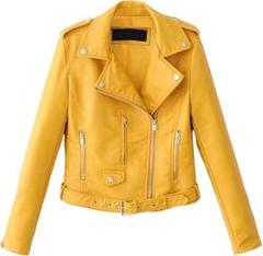 DSQUARED² イエロー レザージャケット 54 xl 芸能人着用　モデル DSQUARED² イエロー レザージャケット 54 xl 芸能人着用 モデル