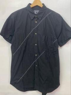 ブラックコムデギャルソン 16ss ダイアナゴルステッチ 半袖シャツ サイズL ブラックコムデギャルソン 16ss ダイアナゴルステッチ 半袖