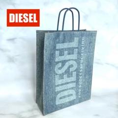 【美品】DIESEL ディーゼル ショッパー トートバッグL /デニム ブルー 美品】DIESEL ディーゼル ショッパー トートバッグL /デニム