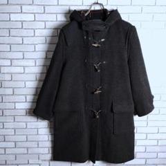 OLDENGLAND☆ダッフルコート　英国製　ウール　カシミヤ　チャコールグレー OLDENGLAND☆ダッフルコート英国製ウールカシミヤチャコールグレー