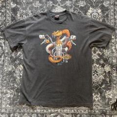 激レア‼︎ Harley Davidson 3D EMBLEM スネーク Tシャツ