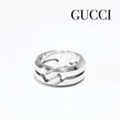 GUCCI ノット インフィニティ リング シルバー ロゴ M255016 GUCCI ノット インフィニティ リング シルバー ロゴ M255016