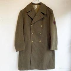 60s フランス軍 ファイヤーマンコート ウールコート フレンチ