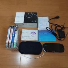 SONY PSP 本体 ブラック ゲームソフト付き
