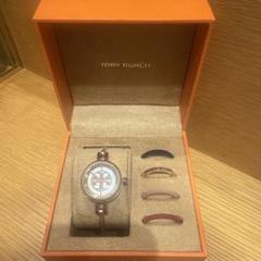 【美品】TORY BURCH ゴールドウォッチ 交換バンド付き(要電池交換) 新品TORY BURCH ゴールド時計 交換用バンド付き - メルカリ
