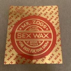 SEX WAXステッカー JSP 赤金